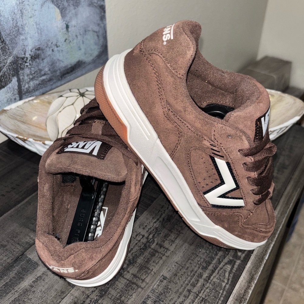 Vans Upland shoes "Potting Soil/Black" colorway Men's 7.5 Women's 9.0​​​ - Picture 9 of 12